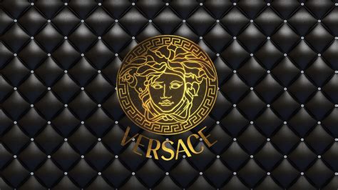 versace logo wallpaper|bedroom with versace wallpaper.